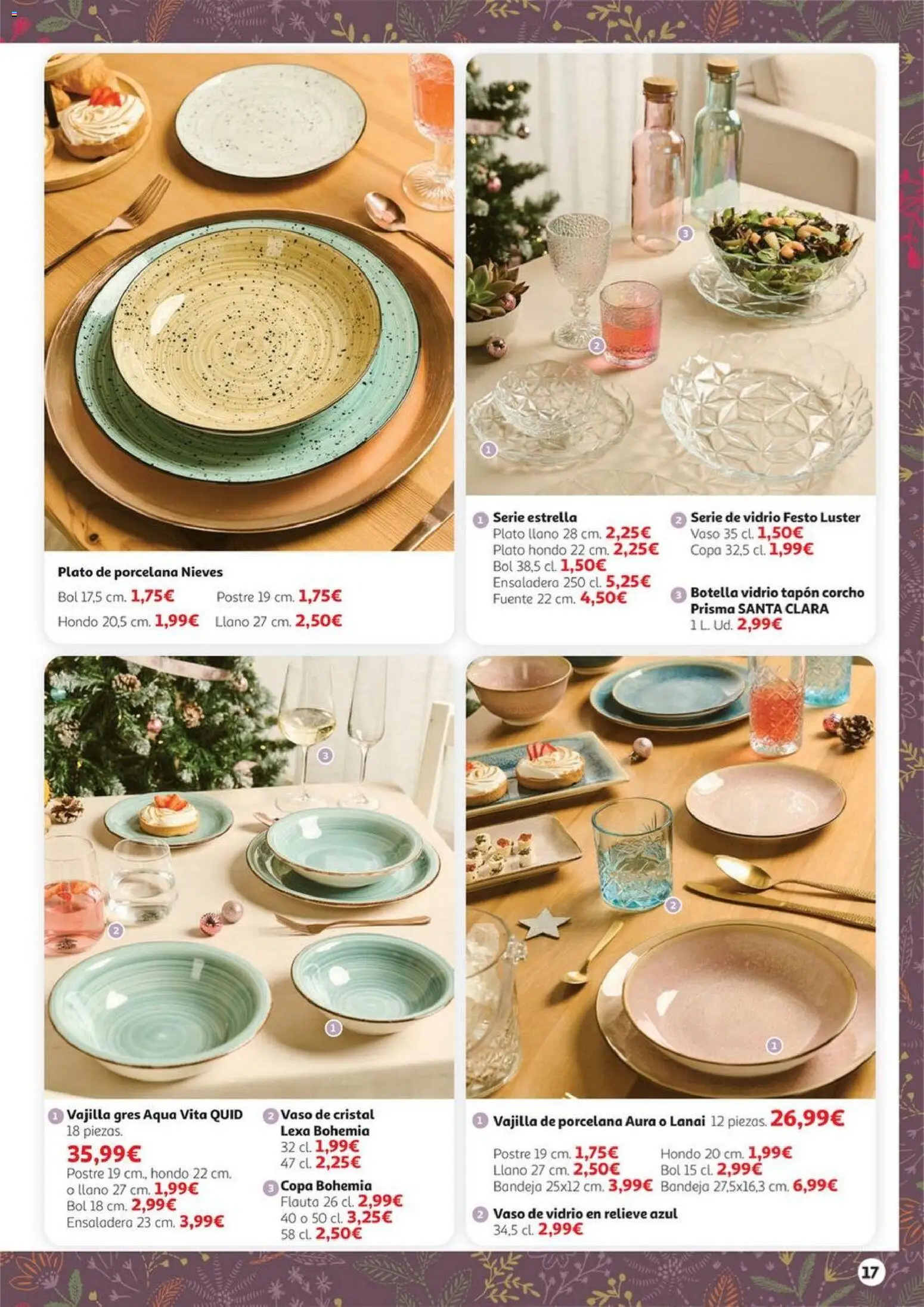 Alcampo - Decoración Navidad HG │ válido desde el 06.11.2025 | Página: 17 | Productos: Βρεφικό κρεβάτι, Bandeja