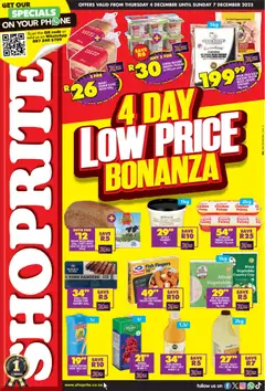 Shoprite specials catalogue – valid from 04.12.2025