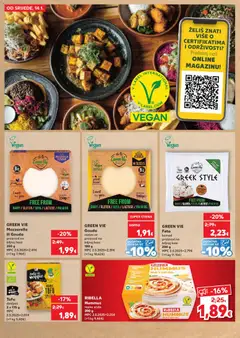 GREEN VIE Feta, komad proizvod na biljnoj bazi 200 g - Pregled kataloga iz trgovine Kaufland, vrijedi od 14.01.2026 | Stranica: 10