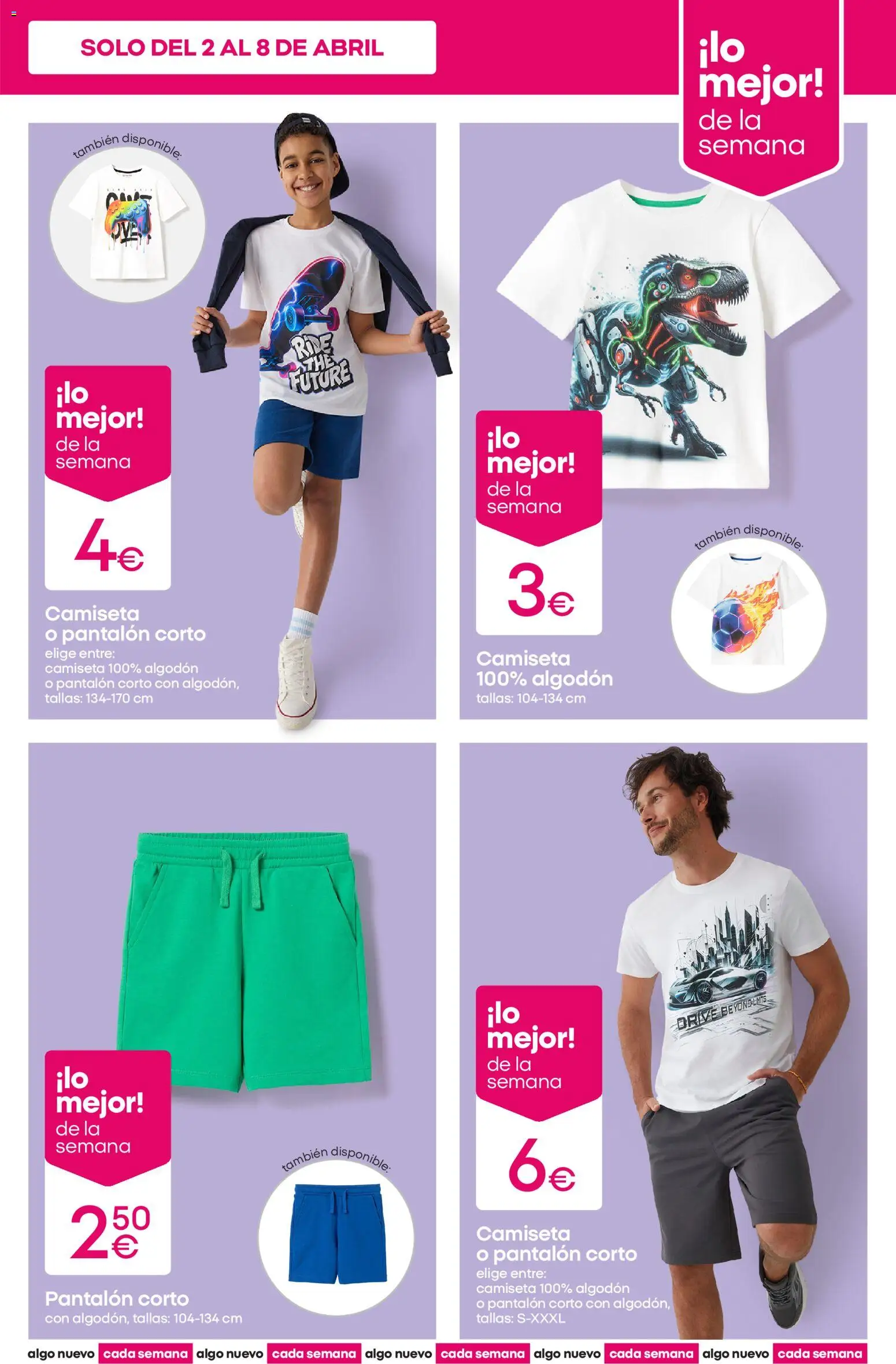 Pepco folleto │ válido desde el 02.04.2026 | Página: 3 | Productos: Pantalón corto