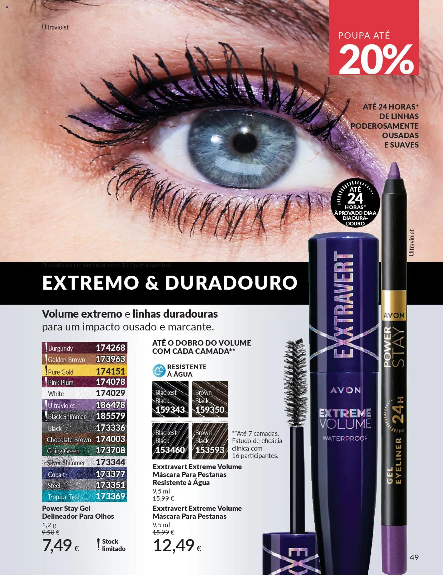 Catálogo Avon Campanha 2 │ válido de 01.02.2026 | Página: 51 | Produtos: Agua, Delineador, Chocolate