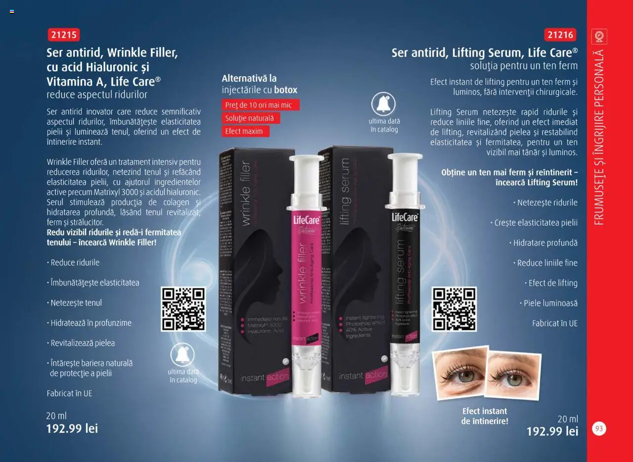 Noul catalog Life Care – valabil de la 01.10.2025 | Pagină: 95 | Produse: Serum