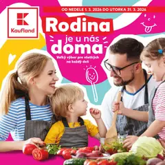 Kaufland SK szórólap - amely érvényes a következő dátumtól: 01.03.2026