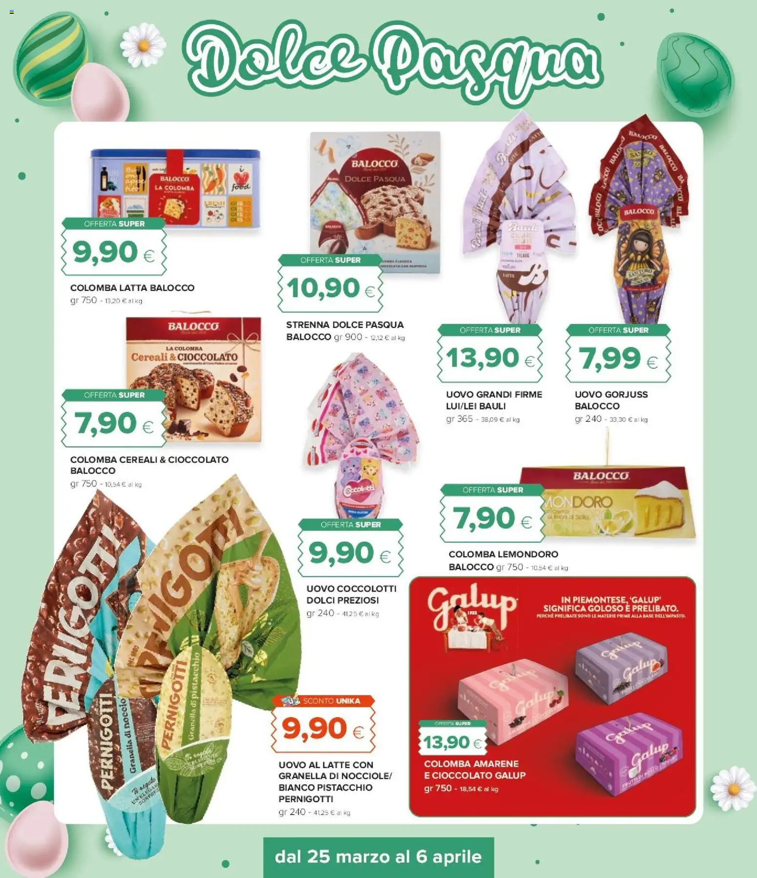 Volantino Tigre del 25.03.2026 | Pagina: 4 | Prodotti: Cioccolato, Cereali, Latte