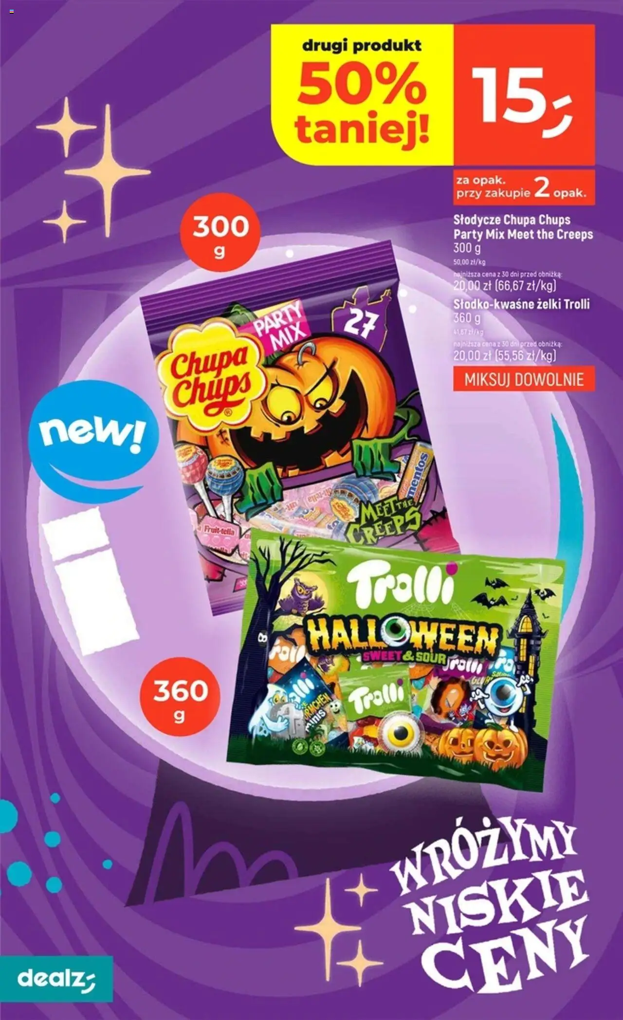 Dealz Gazetka od 16.10.2025 | Strona: 10 | Produkty: Słodycze, Żelki