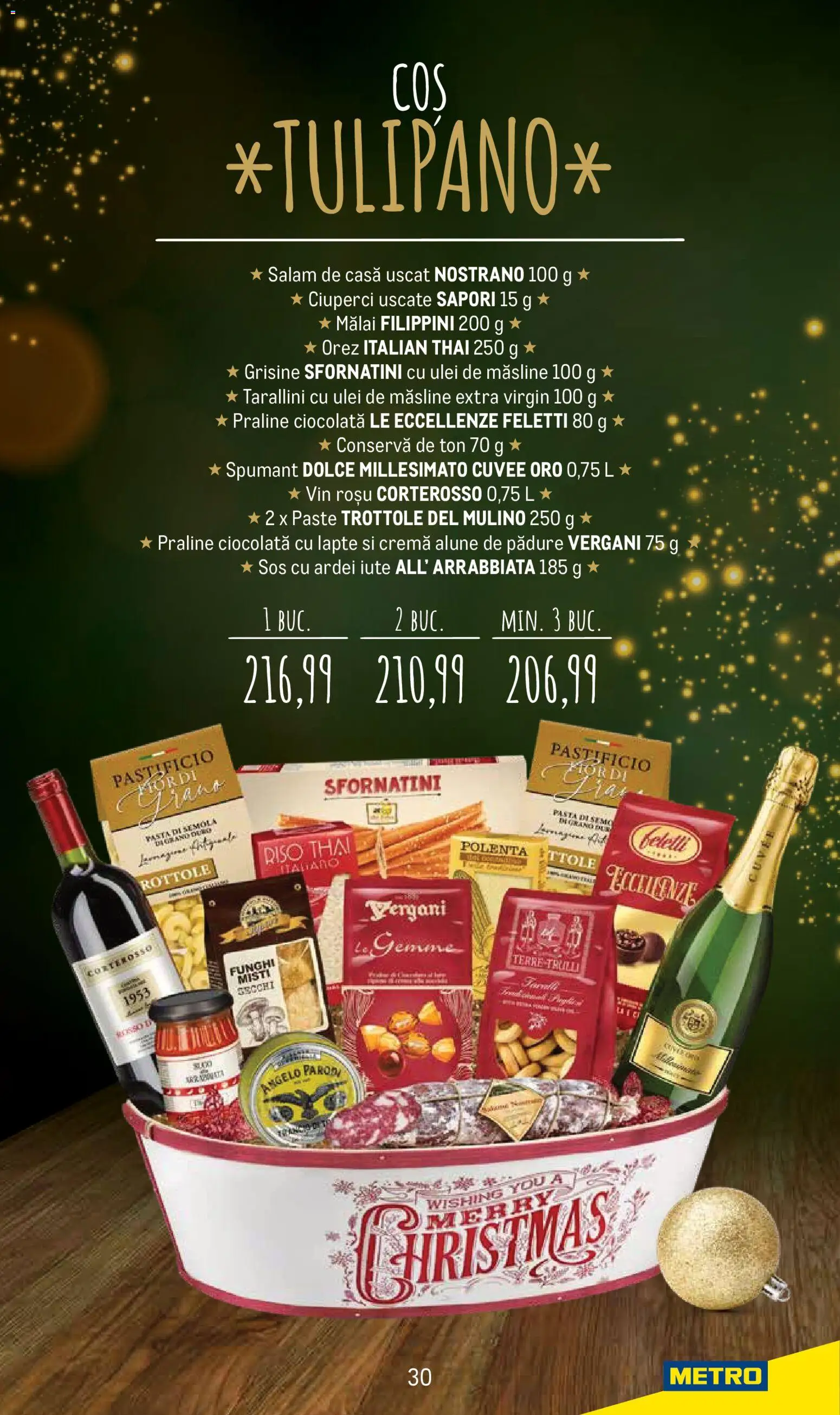 Noul catalog Metro – valabil de la 24.11.2025 | Pagină: 30 | Produse: Cremă, Vin, Orez, Mălai