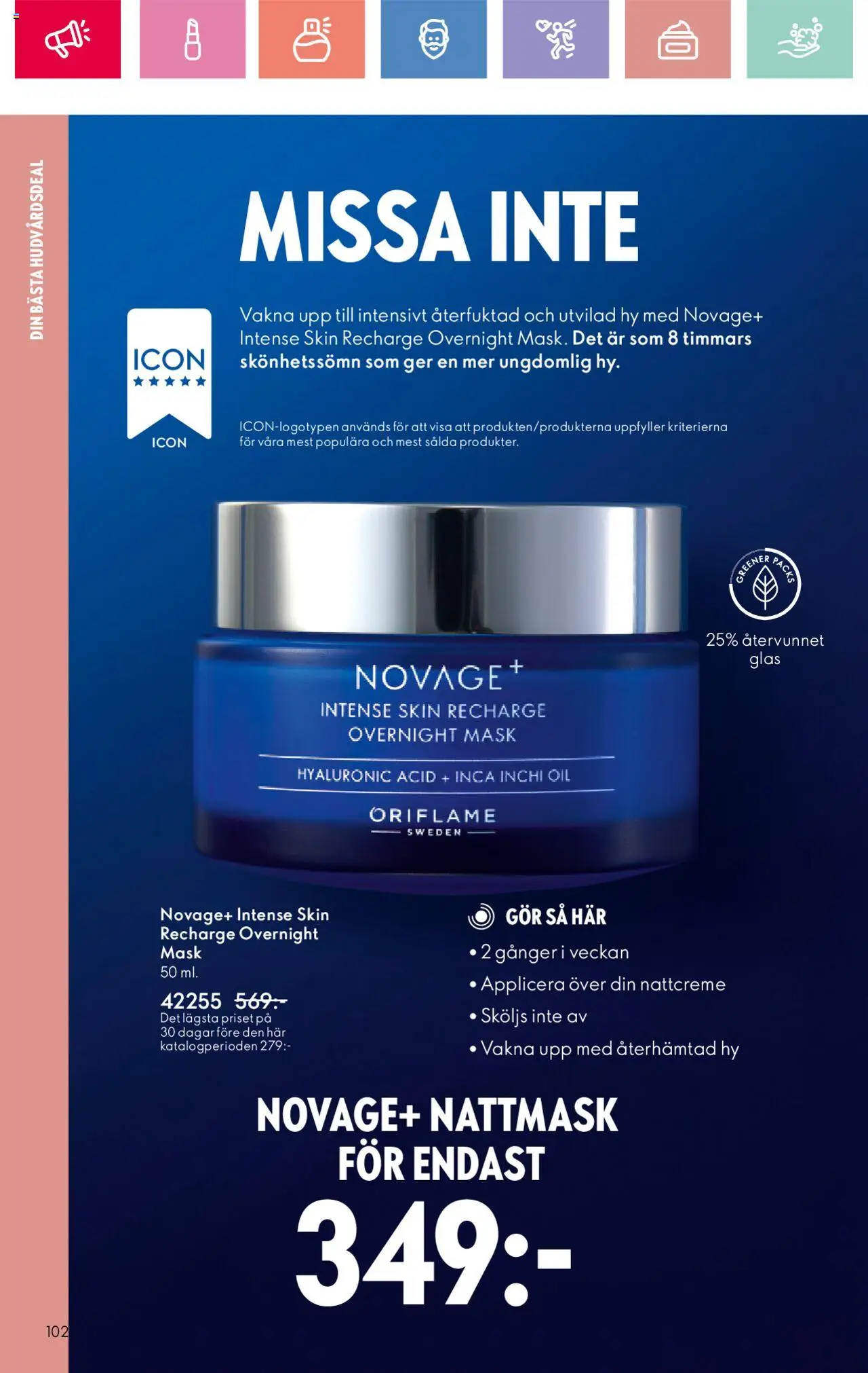 Oriflame reklamblad aktuell från 24.08.2025 | Sida: 102 | Produkter: Mask