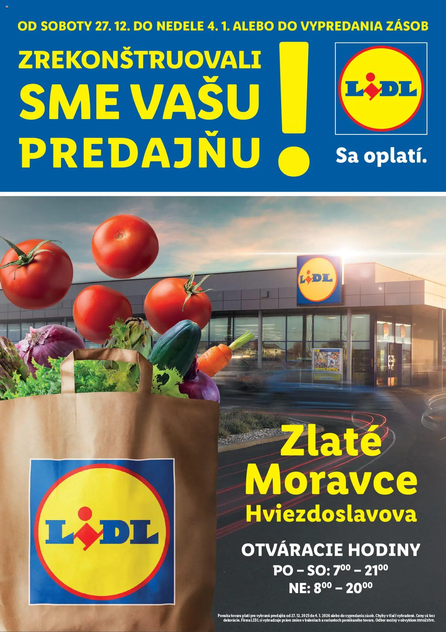 Nové Lidl akcie – leták je platný od 27.12.2025 | Strana: 1 | Produkty: Hodiny