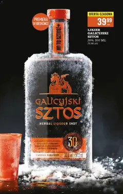 Pogląd oferty "Biedronka gazetka - Czas na toast" - ważna od 03.11.2025 | Strona: 41 | Produkty: Likier ziołowy