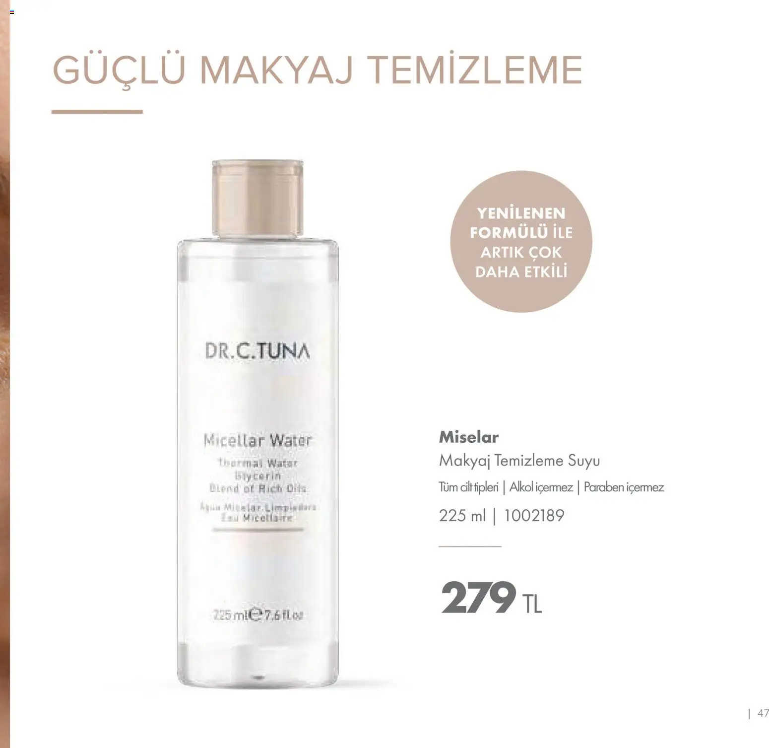 Farmasi Katalog - 01.11.2025 tarihinden itibaren geçerlidir | Sayfa: 47