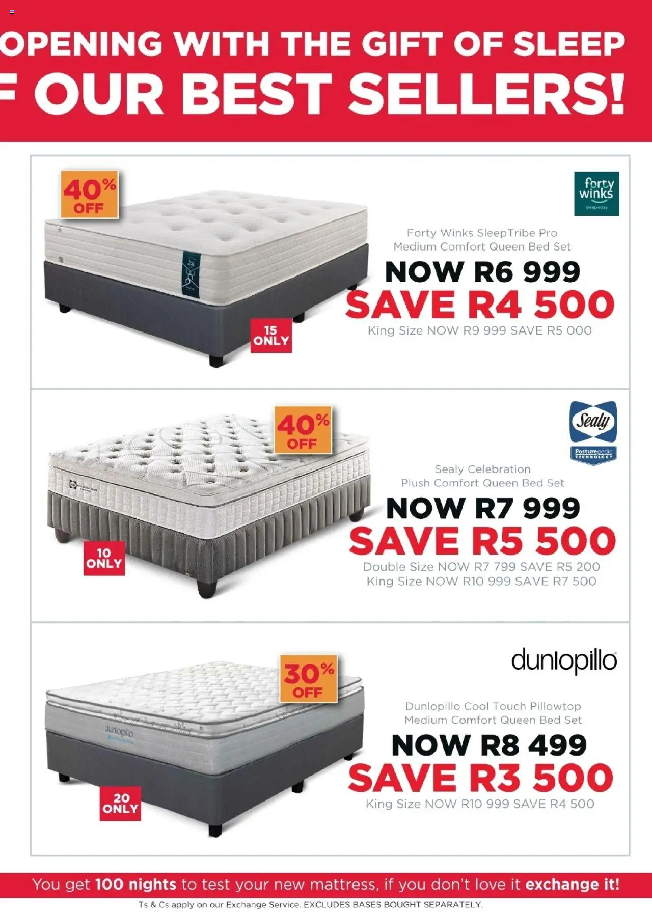 New Dial-a-Bed catalogue – valid from 02.10.2025 | Page: 3 | Products: Queen bed, Bed