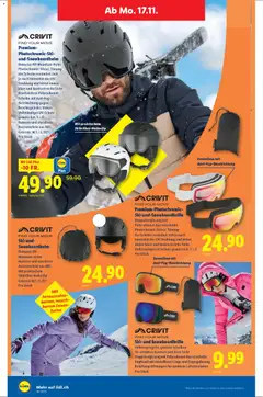 Lidl - Black Friday ab 13.11.2025 gültig | Seite: 30 | Produkte: Ski, Scheibe