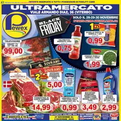 Anteprima del volantino Pewex Viterbo catalogo valido a partire dal 27.11.2025