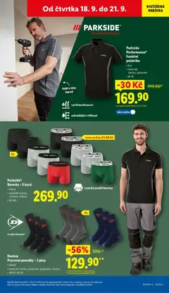 Parkside Performance® Funkční polotriko, Funkční polotriko, kus, materiál: bavlna, polyester, M-XL od 18.09.2025 | Strana: 37