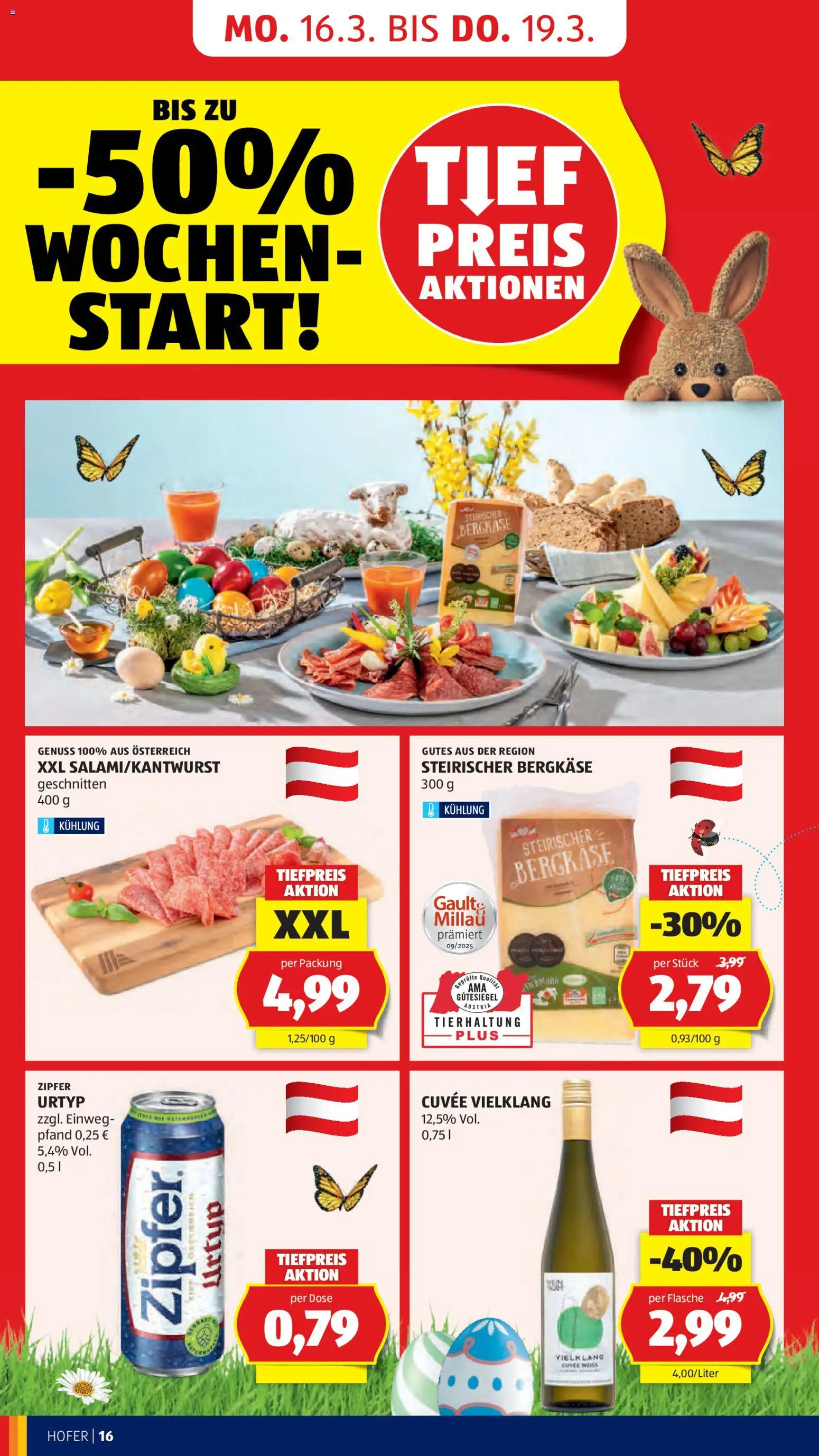 Hofer AT akciós ujság - amely érvényes a következő dátumtól: 13.03.2026 | Oldal: 20