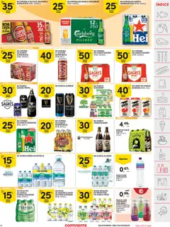 Pré-visualização NA CERVEJA DA MARCA CARLSBERG (EMB.: 12X25CL), Cerveja da marca Carlsberg, embalagem de 12x25cl válido de 03.02.2026 | Página: 37 | Produtos: Agua, Maça, Cerveja, Somersby