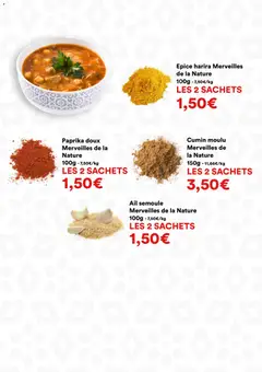 Hmarket - Prévisualisation de Hmarket catalogue valide à partir de 30.01.2026 | Page: 11 | Produits: Paprika, Ail, Cumin, Semoule