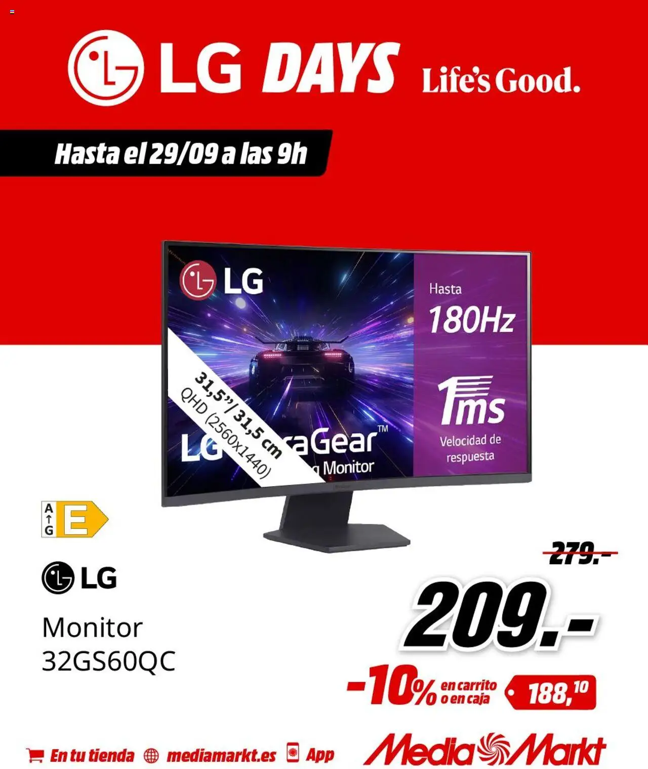 Media Markt folleto │ válido desde el 25.09.2025 | Página: 2 | Productos: Monitor, Caja