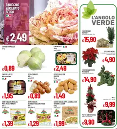 Anteprima del volantino Volantino Famila	 valido a partire dal 04.12.2025 | Pagina: 13 | Prodotti: Cipolle, Verdure, Cavolo, Gnocchi