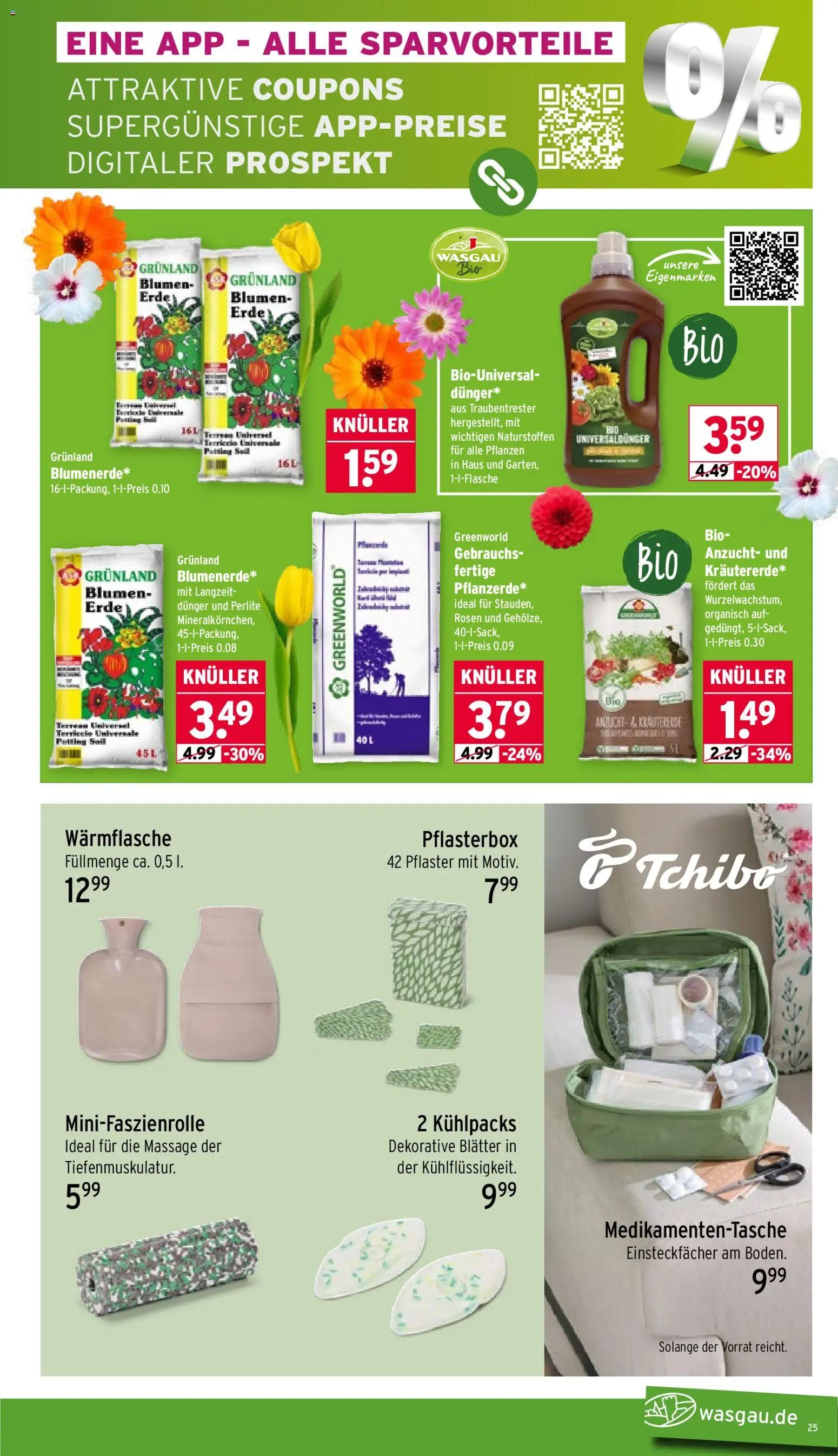 Wasgau Prospekt 	 – gültig ab 02.03.2026 | Seite: 25 | Produkte: Blumen