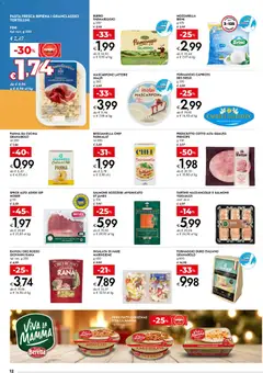 Anteprima del volantino Volantino bennet	 valido a partire dal 27.11.2025 | Pagina: 12 | Prodotti: Mazzancolle, Mozzarella, Burro, Mascarpone