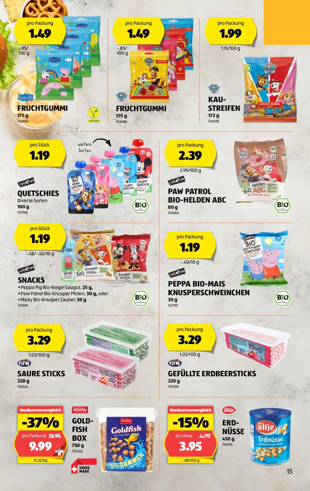 Aldi Aktionen ab 05.06.2025 | Seite: 15 | Produkte: Erdnüsse, Box, Nüsse