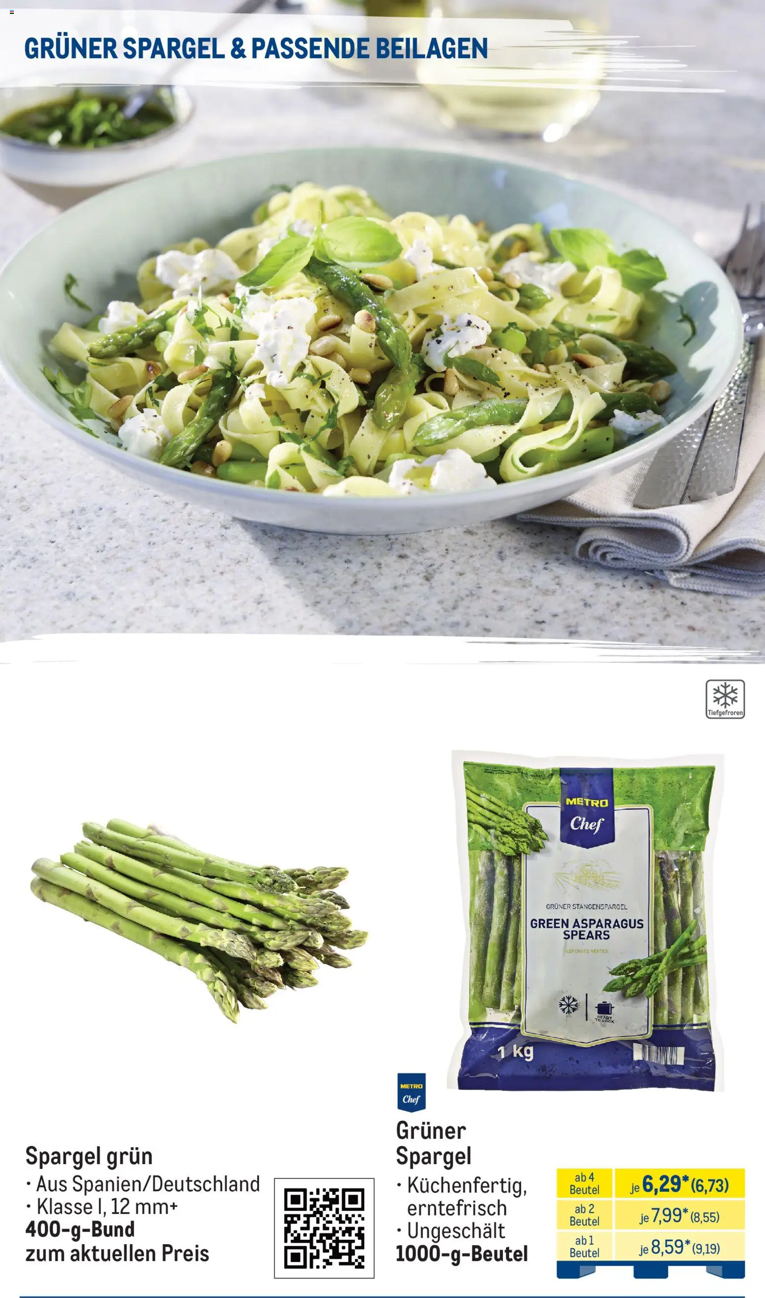 Metro Monats-Menü – gültig ab 01.04.2026 | Seite: 5 | Produkte: Spargel