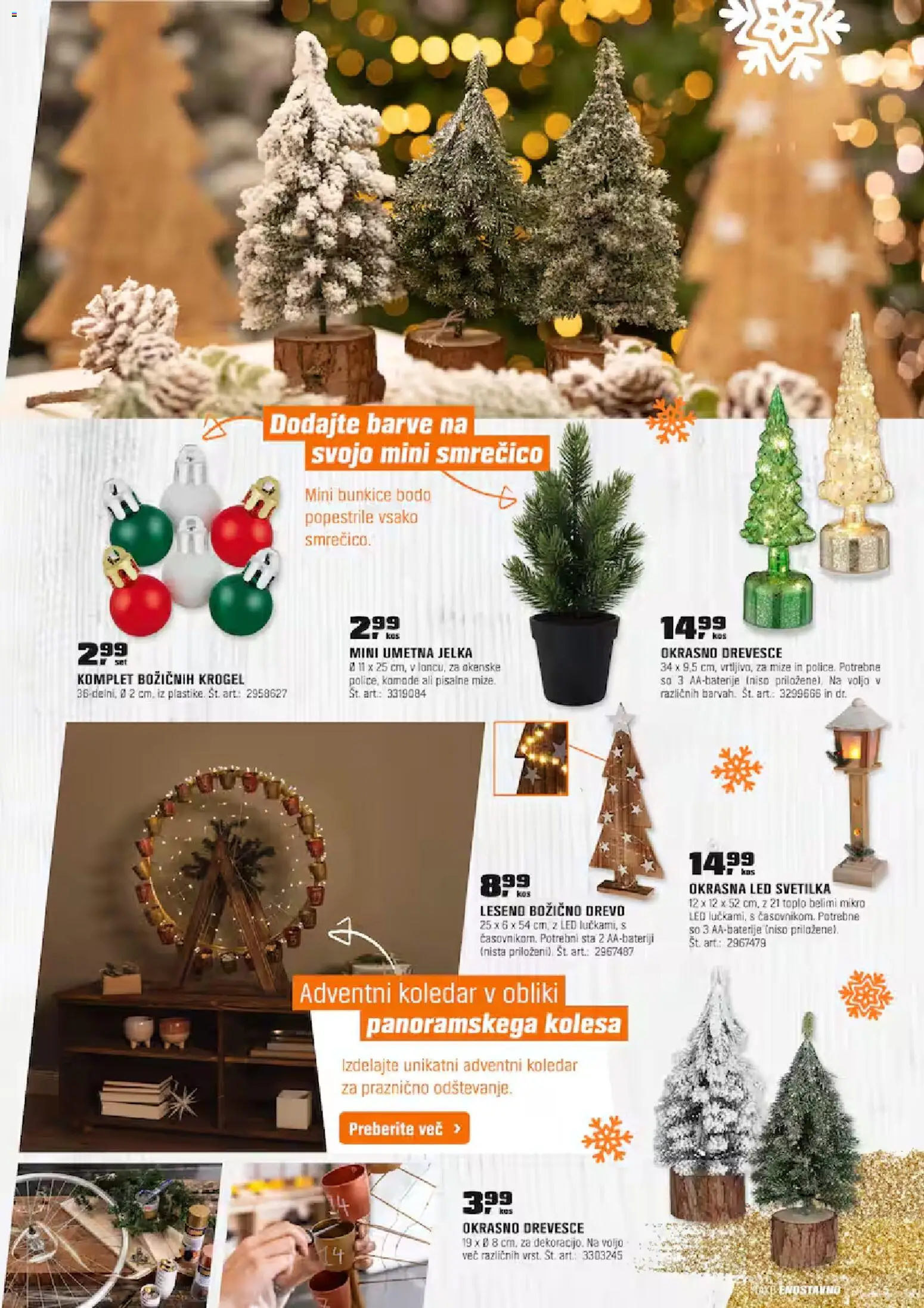 Novi OBI katalog ponudbe – veljaven od 10.11.2025 | Stran: 5 | Izdelki: Led svetilka, Svetilka