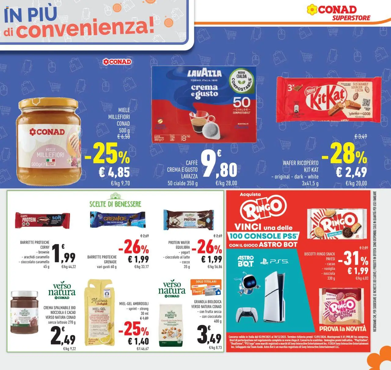 Volantino Conad del 24.09.2025 | Pagina: 41 | Prodotti: Cioccolato, Biscotti, Arachidi, Cacao