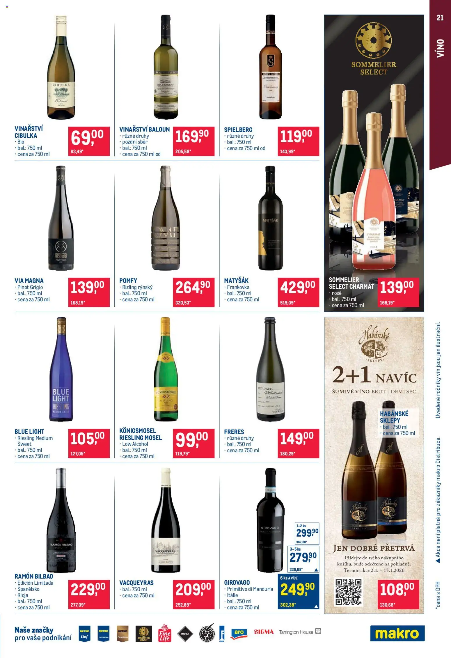 Makro leták - Pro milovníky jídla od 02.01.2026 | Strana: 21