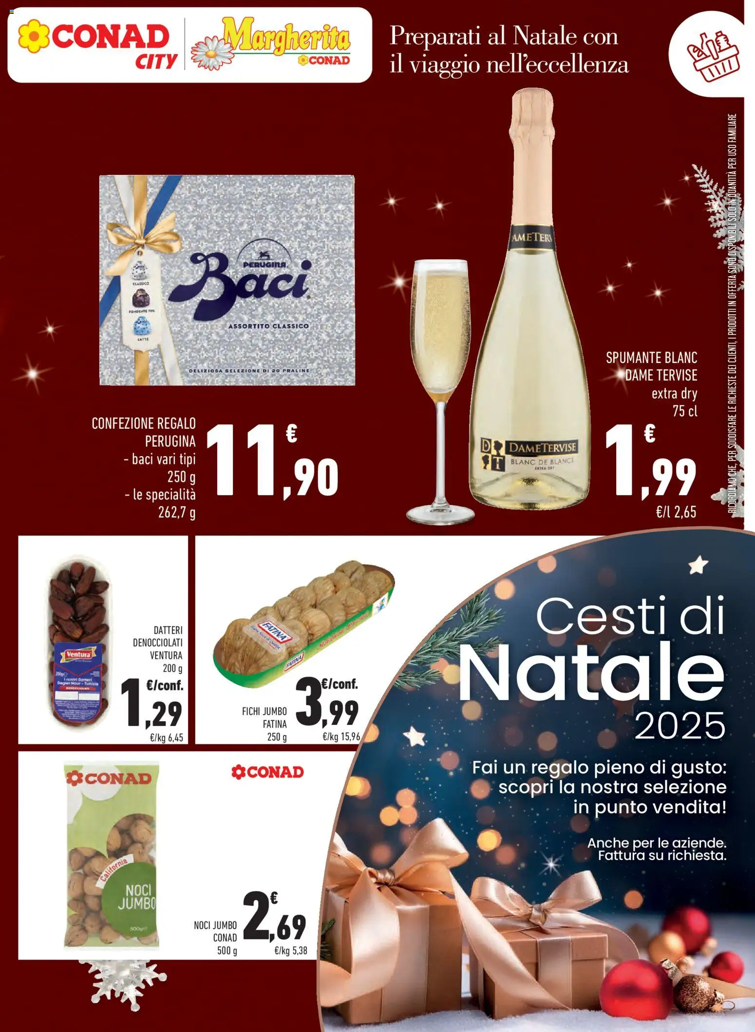 Volantino Conad del 03.12.2025 | Pagina: 5 | Prodotti: Latte, Noci, Spumante