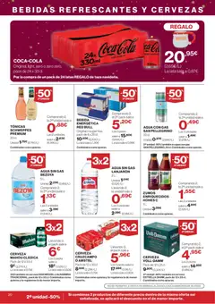Vista previa El Corte Inglés ofertas válido desde el 20.11.2025 | Página: 28 | Productos: Cerveza, Agua con gas, Té