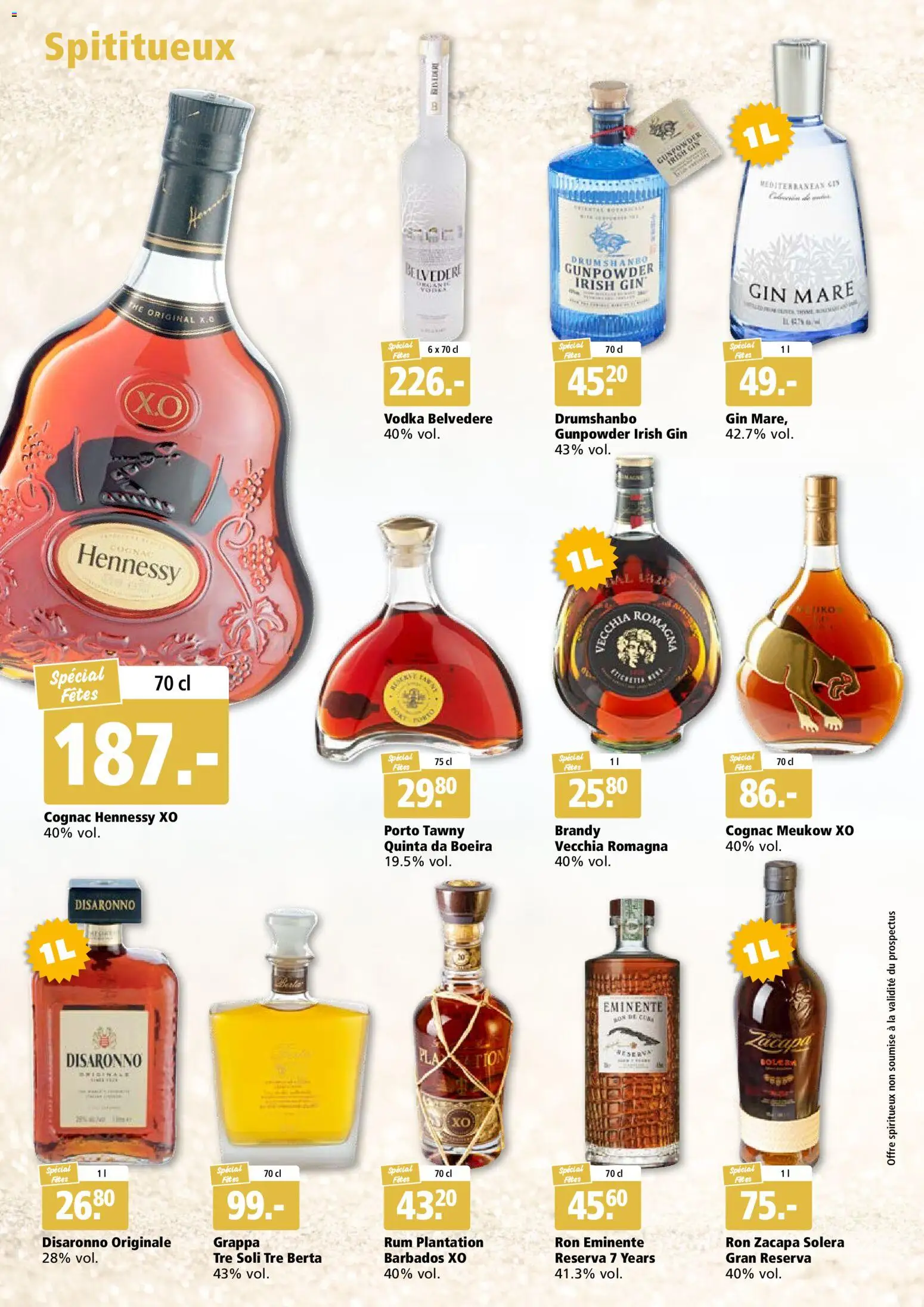 Aligro Fête Chavannes, Matran, Genève, Sion – gültig ab 03.11.2025 | Seite: 10 | Produkte: Gin