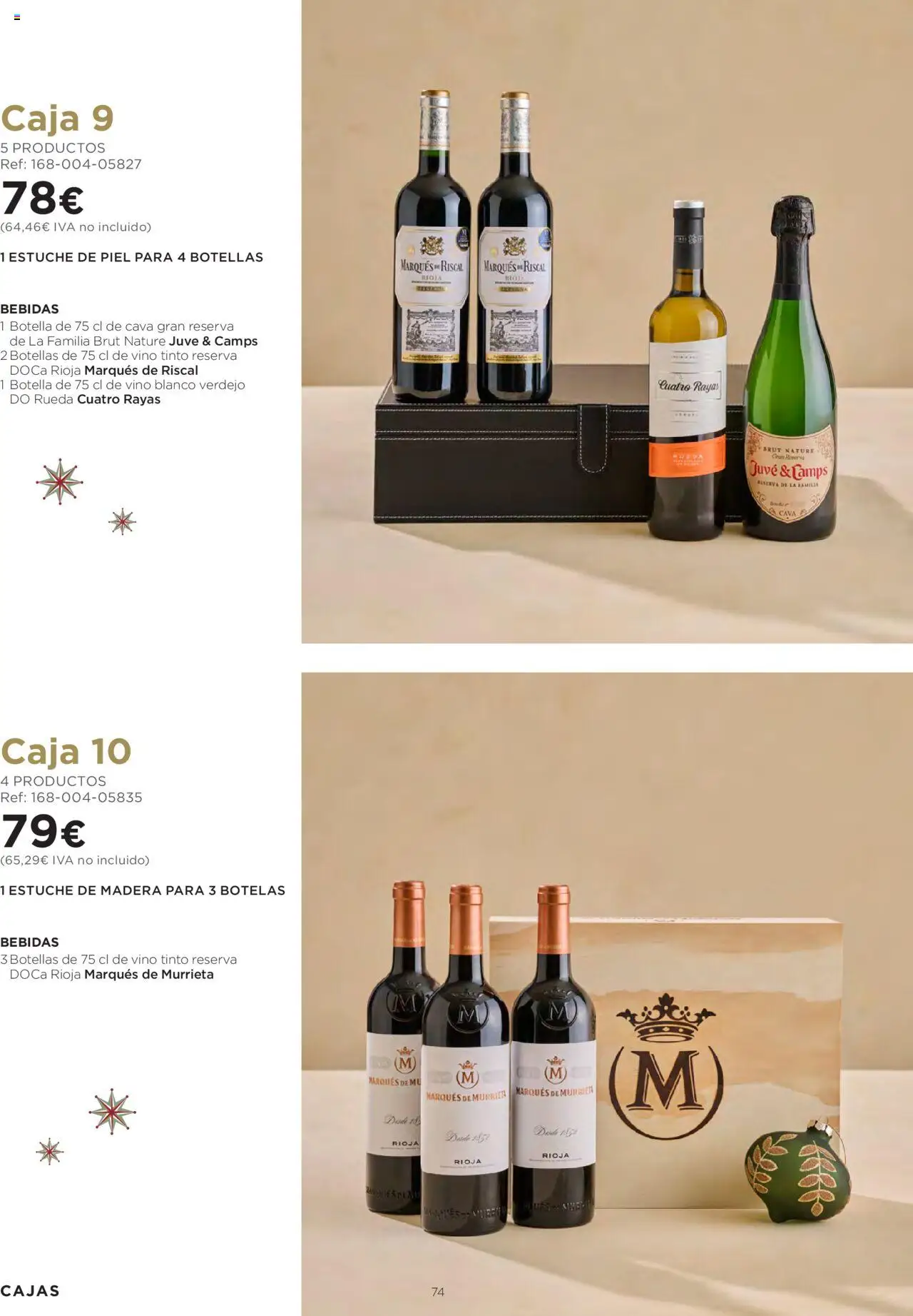 El Corte Inglés ofertas │ válido desde el 06.10.2025 | Página: 74 | Productos: Vino, Caja