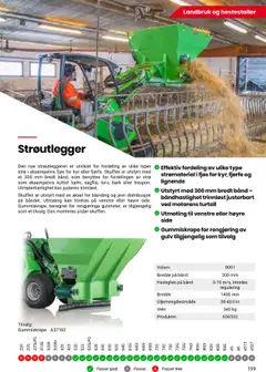 Forhåndsvisning av Felleskjøpet Avant maskiner og redskap gyldig fra 01.05.2025 | Side: 159