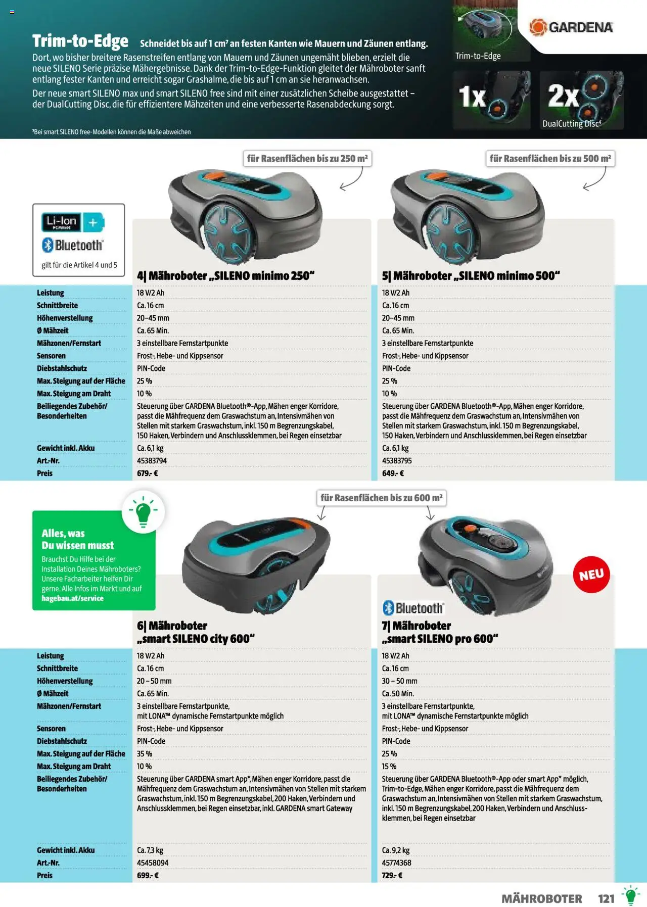 Hagebau Gartenkatalog 2025 gültig ab 05.03.2025 | Seite: 121 | Produkte: Smartphone, Tablet, PC, Gewicht