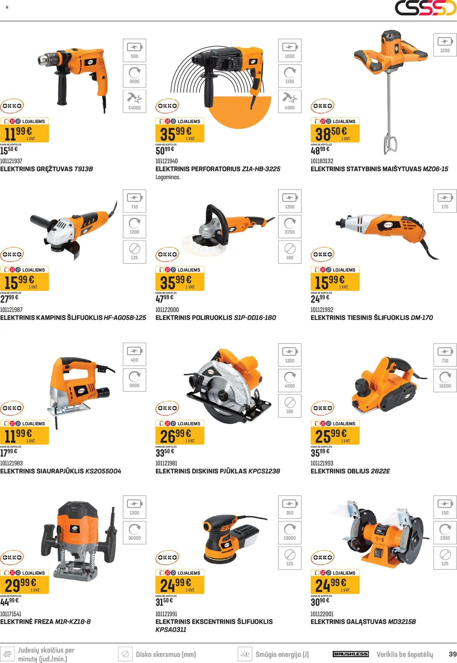 Senukai akcijos nuo 15.04.2026 | Puslapis: 39 | Prekių: Maišytuvas