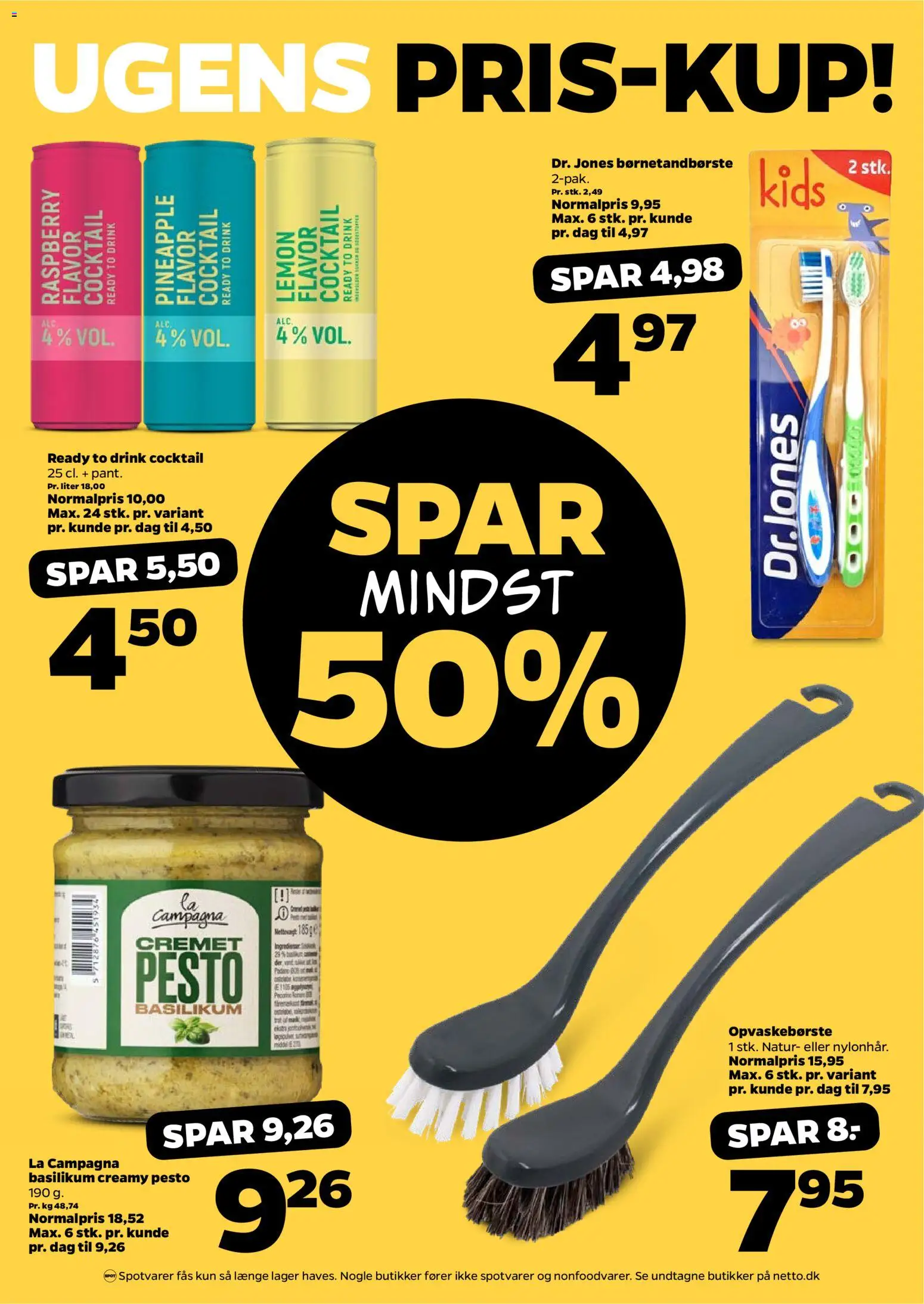 Netto tilbudsavis – gyldig fra 18.04.2026 | Side: 6 | Produkter: Pesto, Basilikum