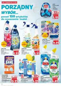 Kaufland gazetka od 12.06.2025 | Strona: 54 | Produkty: Kostki do wc, Cleaner, Kostki toaletowe