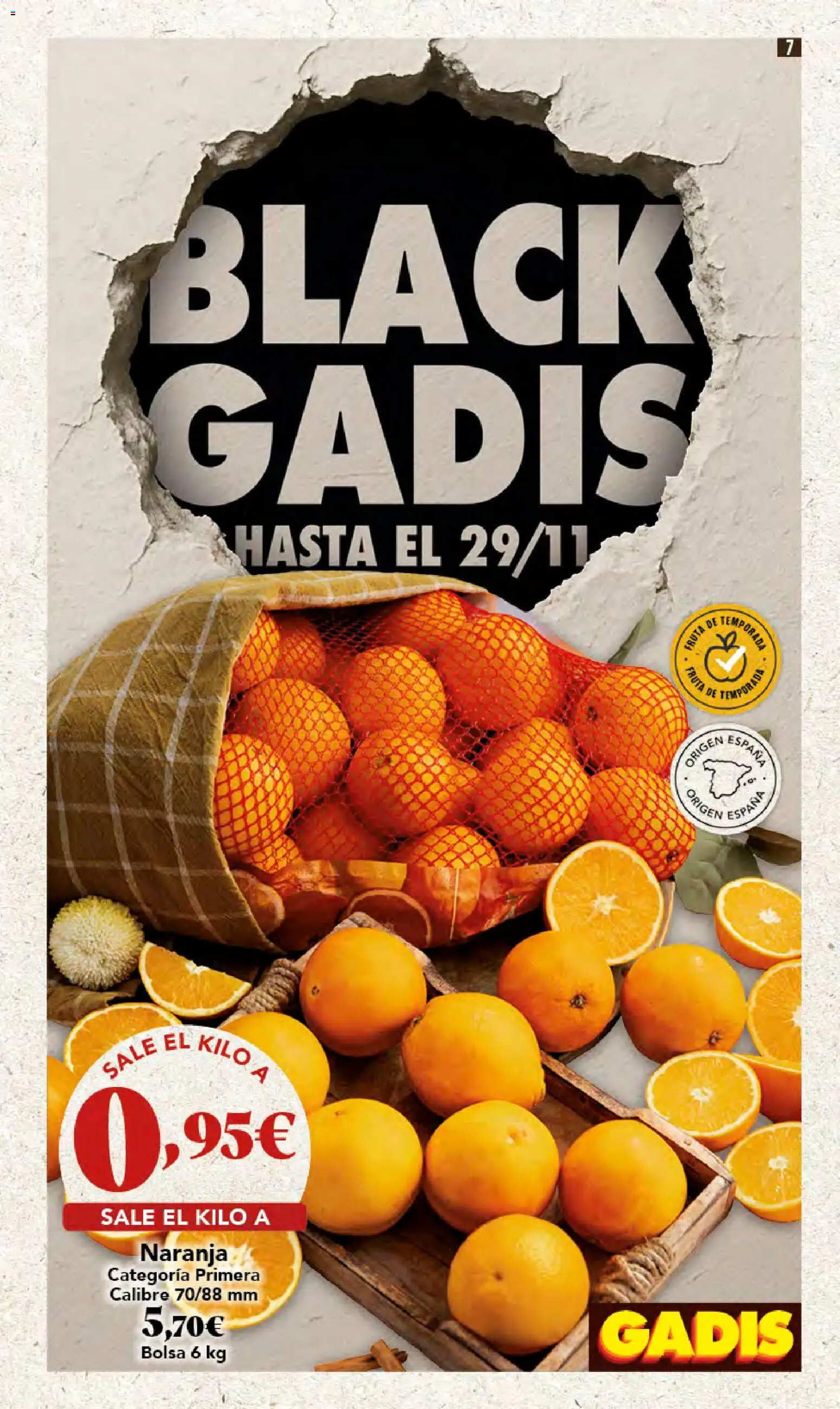 Gadis - Black Friday │ válido desde el 20.11.2025 | Página: 7 | Productos: Bolsa