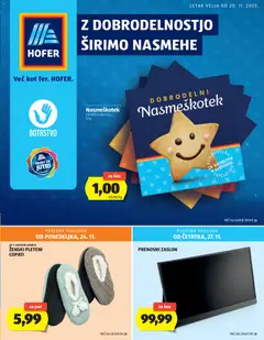 Hofer katalog akcije – veljaven od 20.11.2025