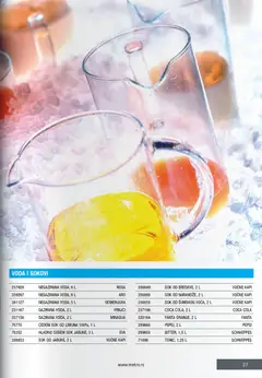 Metro hotelski doručak - pregled Metro kataloga - važi od 28.11.2025 | Strana: 27 | Proizvode: Coca Cola, Schweppes, Sok, Pepsi