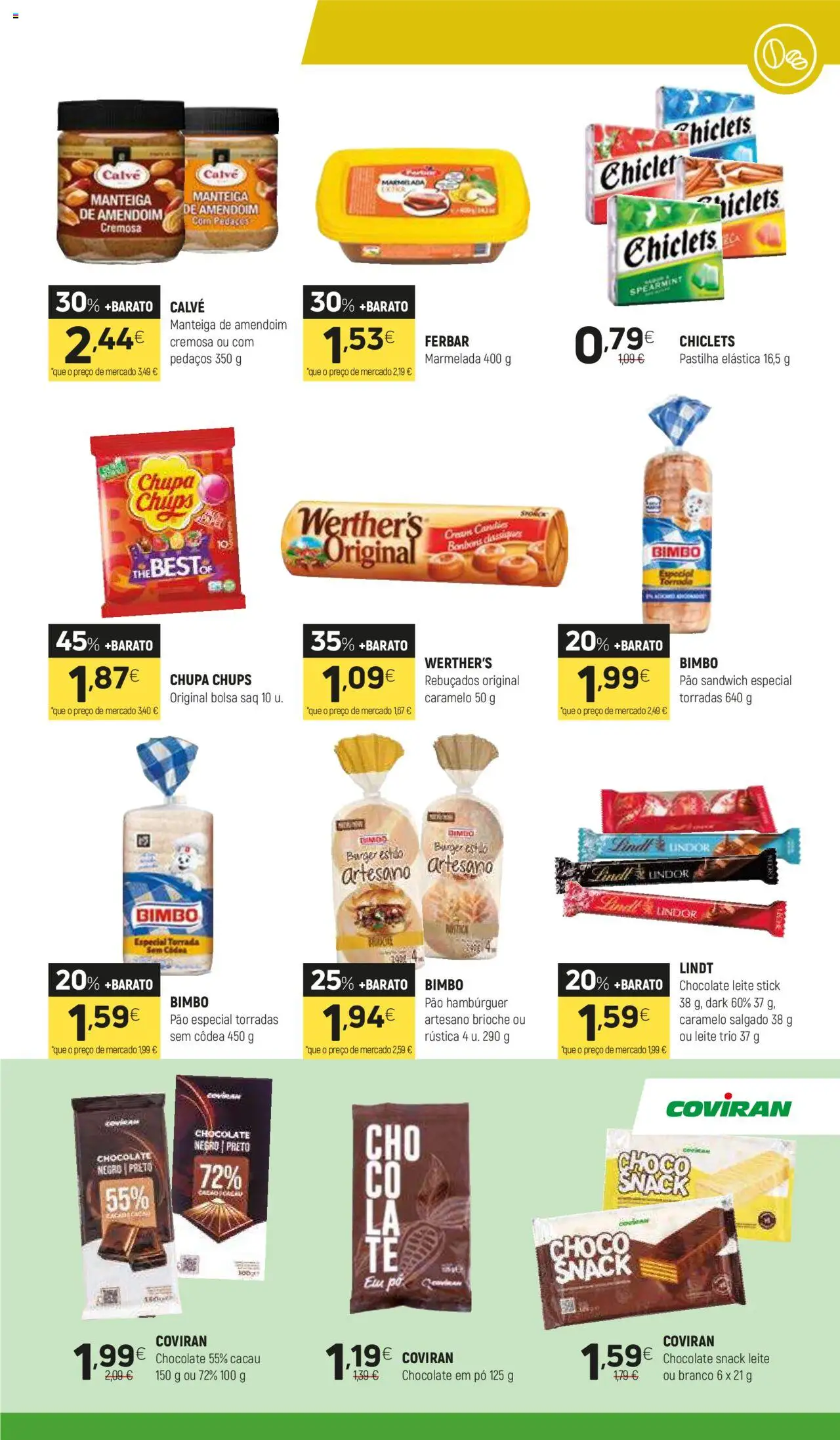 Coviran folheto │ válido de 21.10.2025 | Página: 9 | Produtos: Marmelada, Pó, Rebuçados, Manteiga