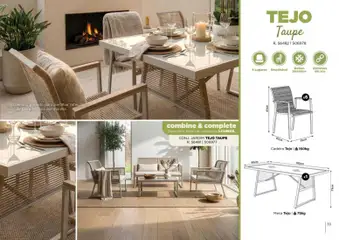 Pré-visualização Espaço Casa folheto Ar Livre 2026 válido de 07.03.2026 | Página: 33 | Produtos: Mesa, Cadeira