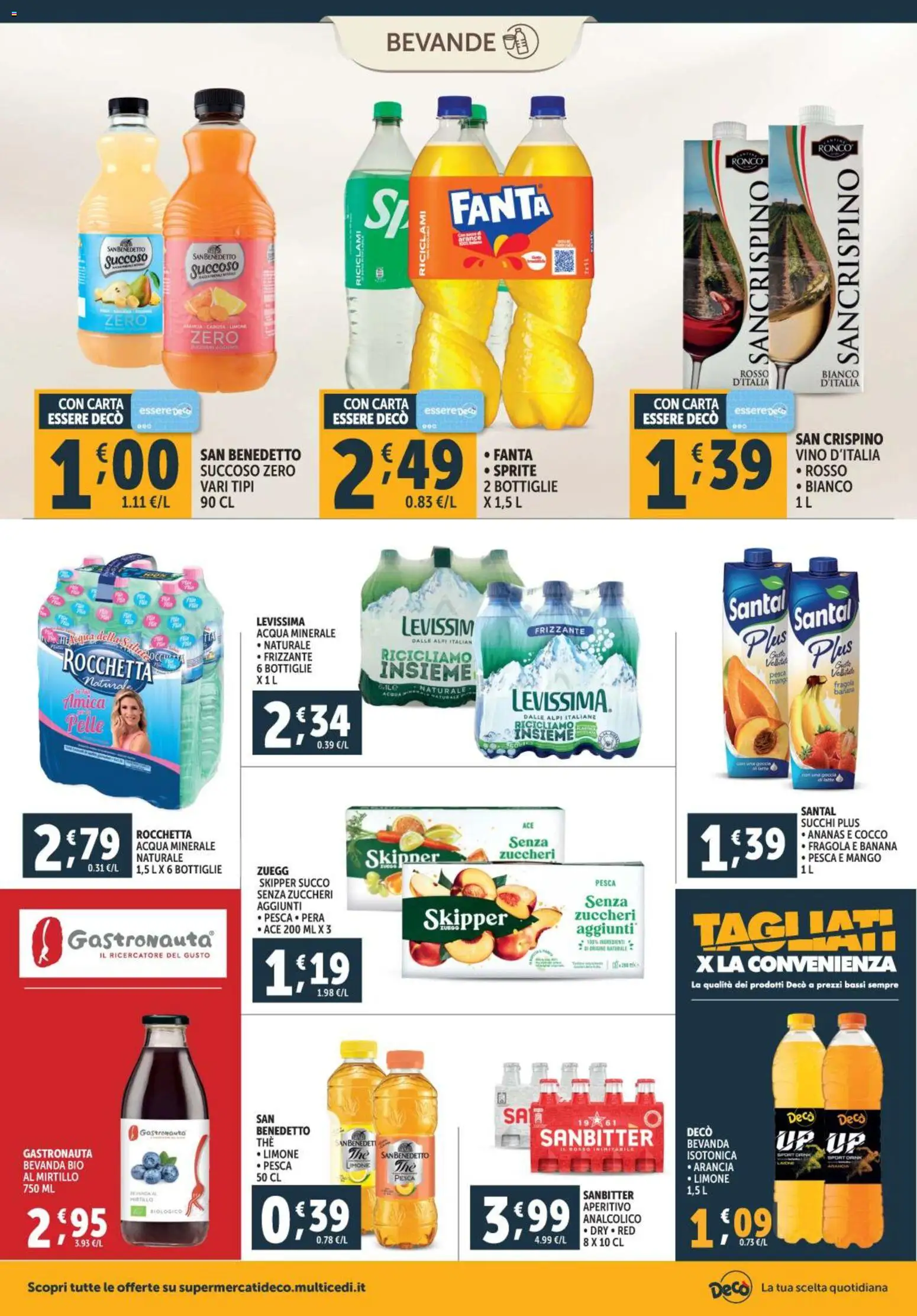 Volantino Decò del 28.10.2025 | Pagina: 16 | Prodotti: Ananas, Cocco, Fanta, Aperitivo