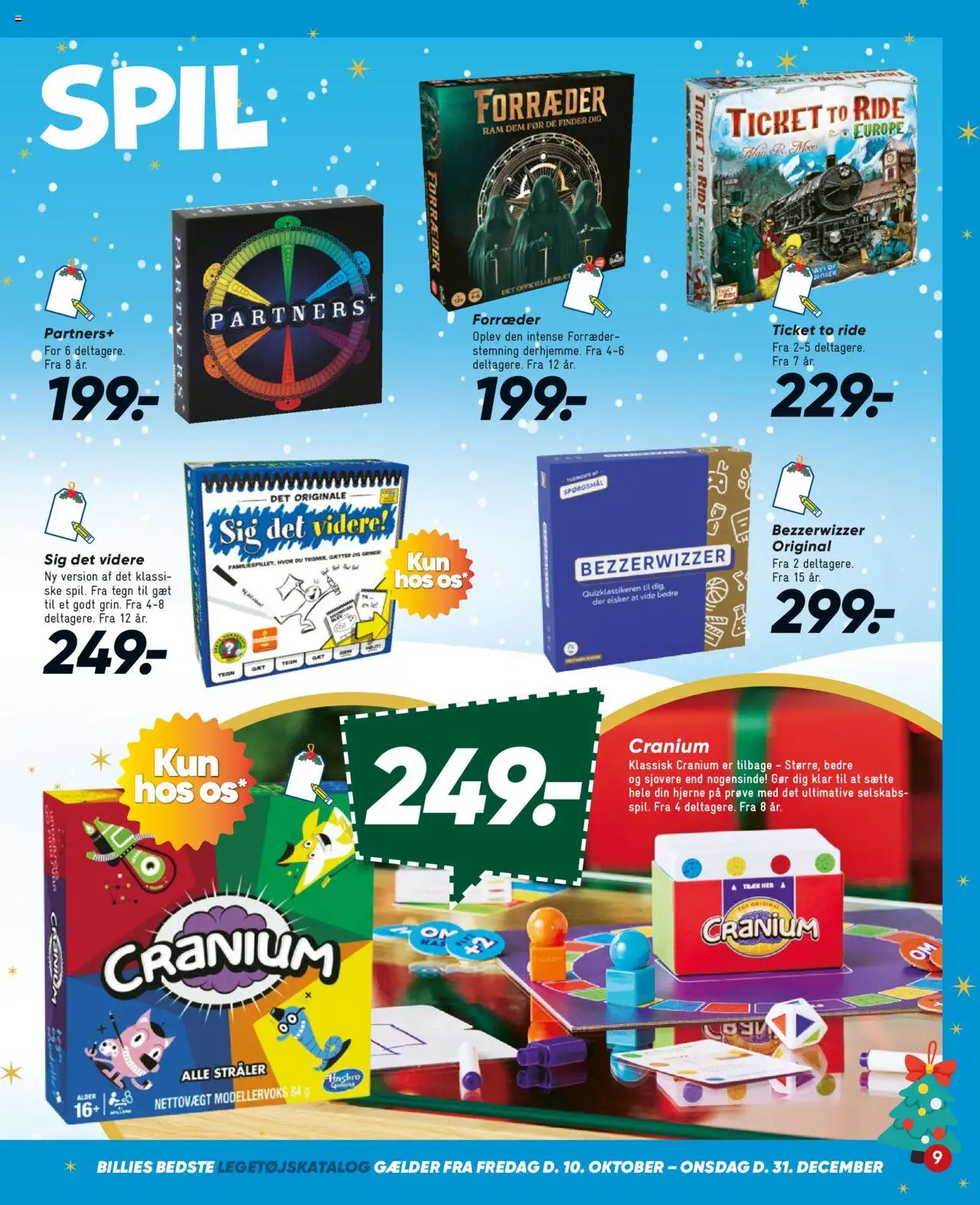 Bilka tilbudsavis – gyldig fra 10.10.2025 | Side: 9 | Produkter: RAM, Spil
