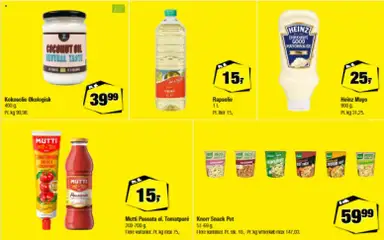 Calle - Gul Grænsepris gyldig fra 18.03.2026 | Side: 7 | Produkter: Rapsolie, Kokosolie, Tomatpuré