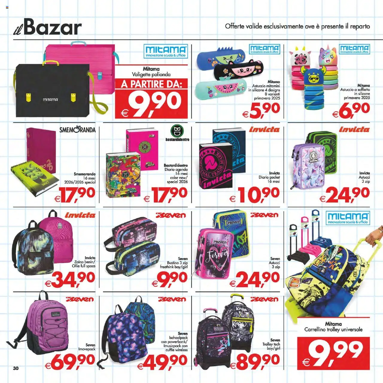 Volantino Decò del 22.08.2025 | Pagina: 30 | Prodotti: Cuffie, Astuccio, Silicone, Trolley
