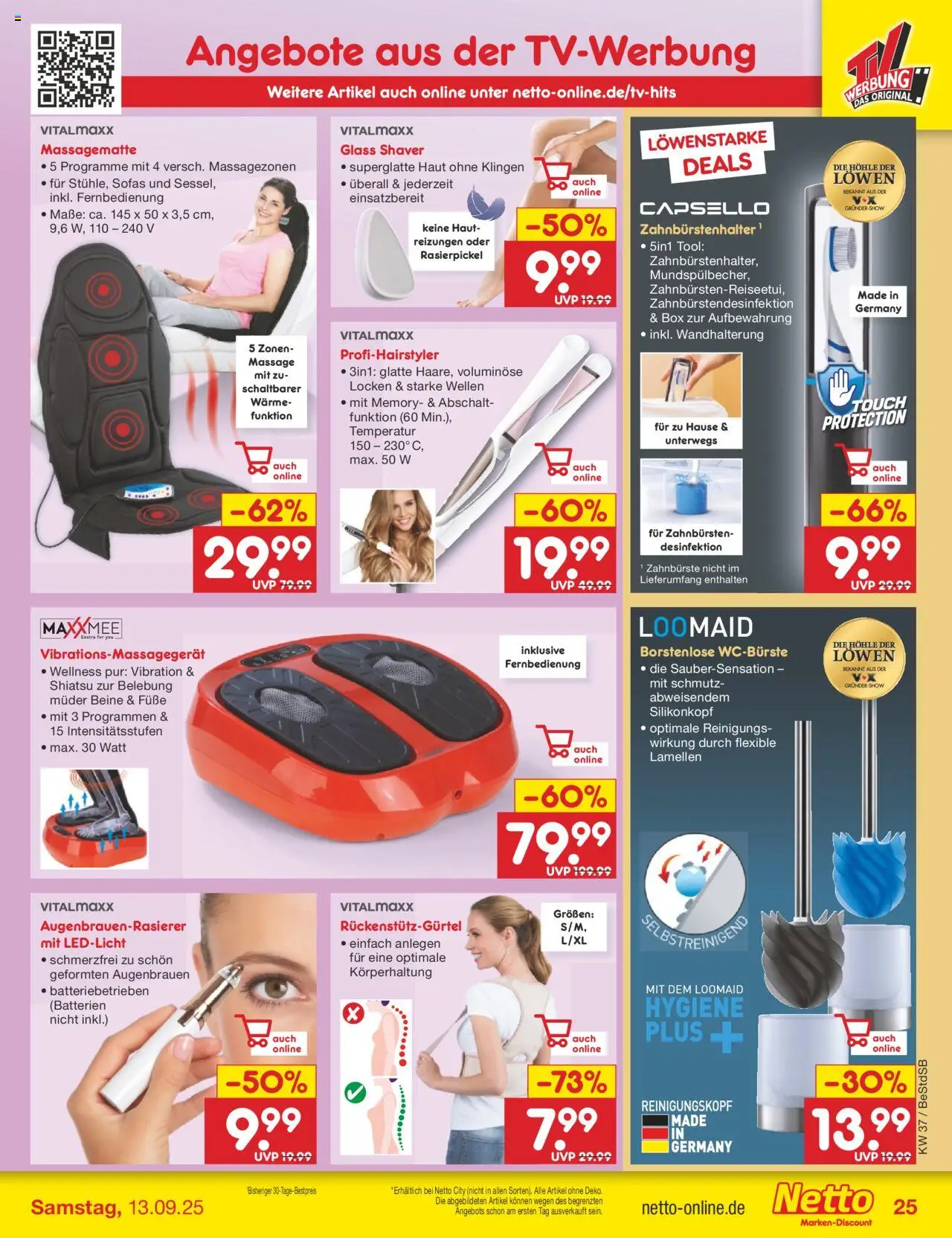 Netto Marken-Discount Prospekt 	 – gültig ab 08.09.2025 | Seite: 37 | Produkte: Batterien, Box, Zahnbürste