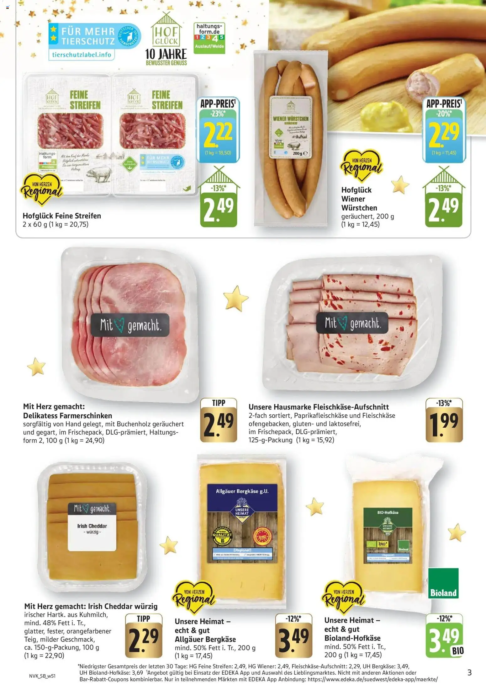 Edeka prospekt Tübingen	 – gültig ab 14.12.2025 | Seite: 3 | Produkte: Wiener wurstchen